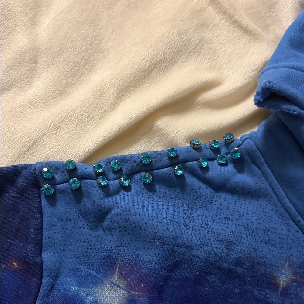 Stray size sm Blue Pharaoh Graphic Hoodie - Picture 6 of 8